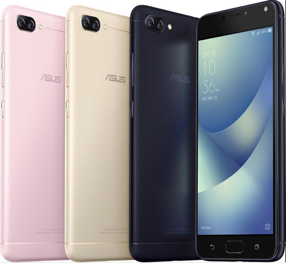 ASUS Zenfone 4, 4 Max, 4 Selfie, 4 Selfie Pro: рендеры всей линейки