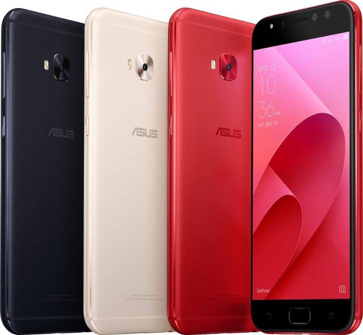 ASUS Zenfone 4, 4 Max, 4 Selfie, 4 Selfie Pro:   