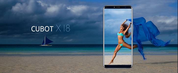 : Cubot X18   Samsung Galaxy S8
