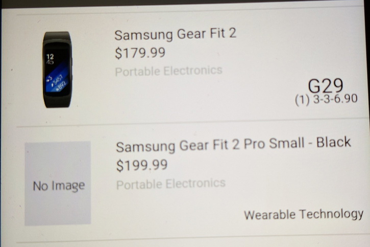   Samsung Gear Fit 2 Pro 