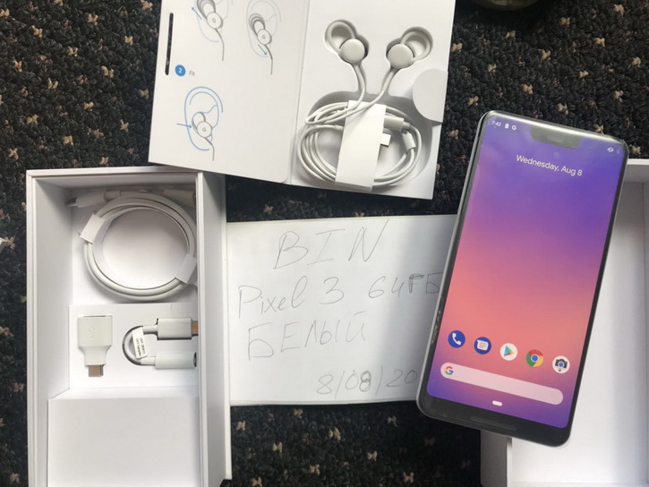 Google Pixel 3 XL Pixel Buds