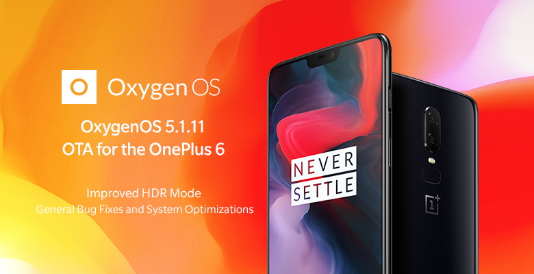 Oxygen OS 5.1.11     OnePlus 6