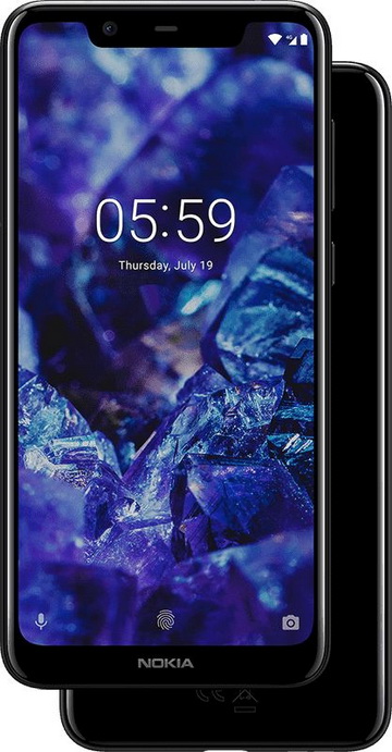  Nokia 5.1 Plus  Android One-  MediaTek Helio P60