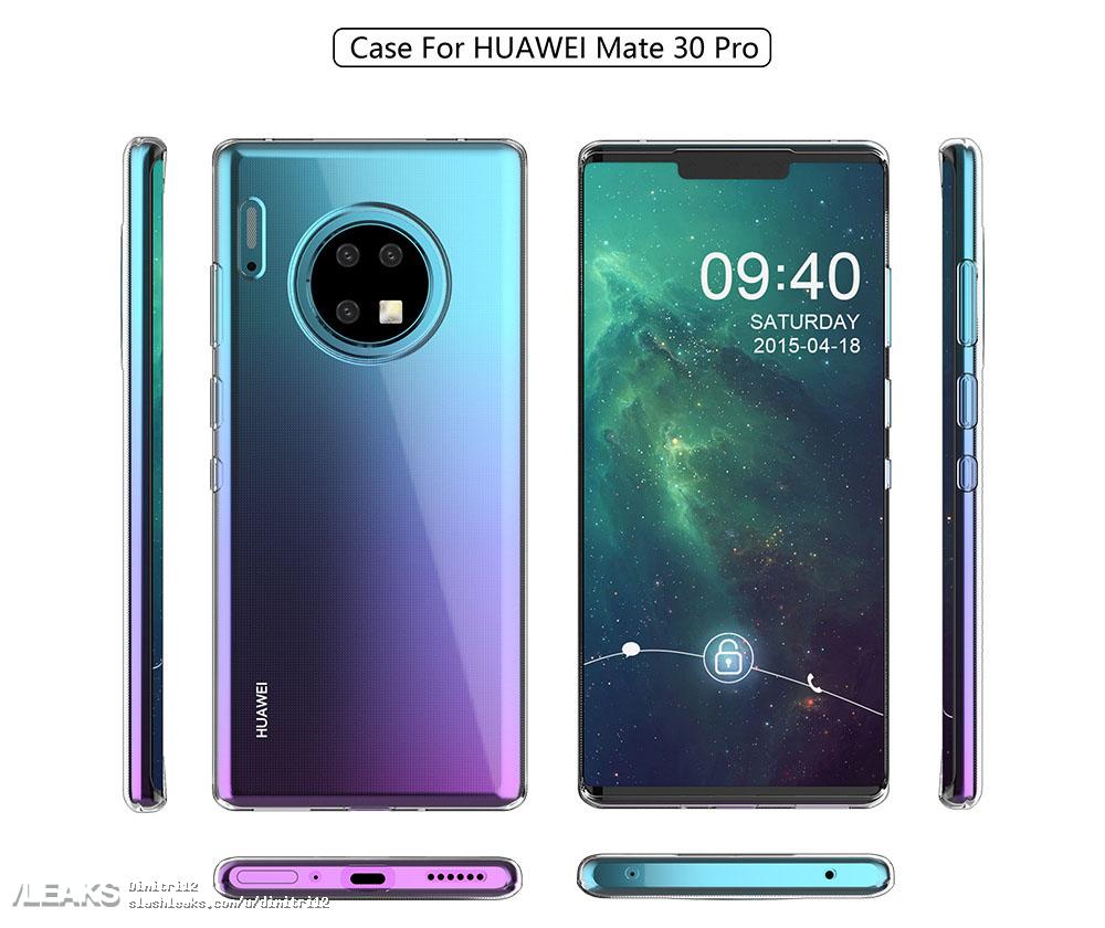 Крайне необычный дизайн Huawei Mate 30 Pro от производителя чехлов