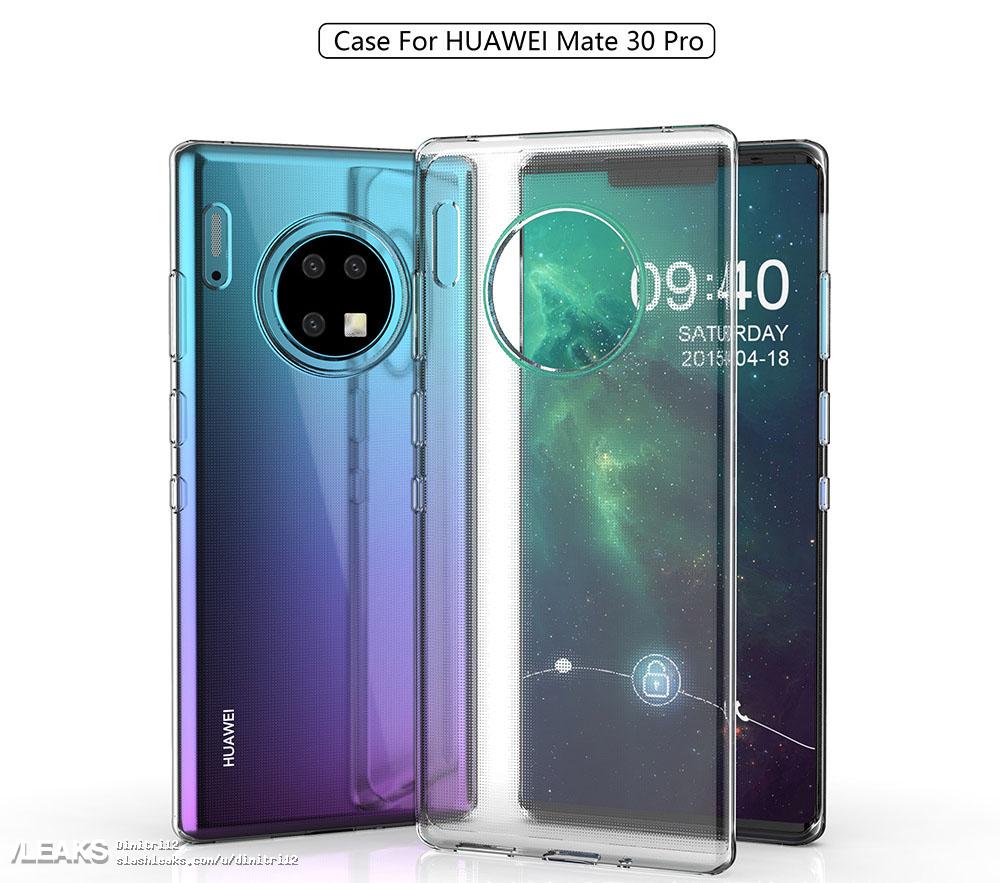 Крайне необычный дизайн Huawei Mate 30 Pro от производителя чехлов