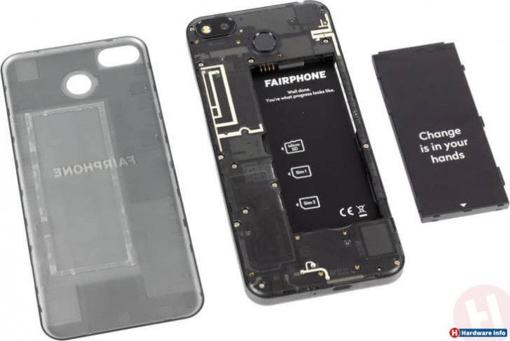 -    Fairphone 3:    