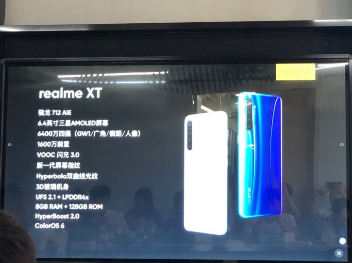    Realme XT  64- Quad-