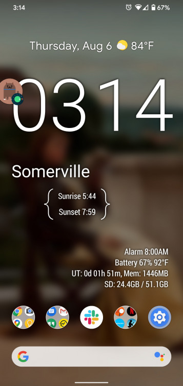   : Android 11 Beta 3       Pix