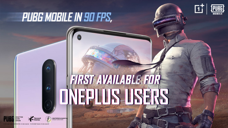   PUBG Mobile   90-    OnePlus