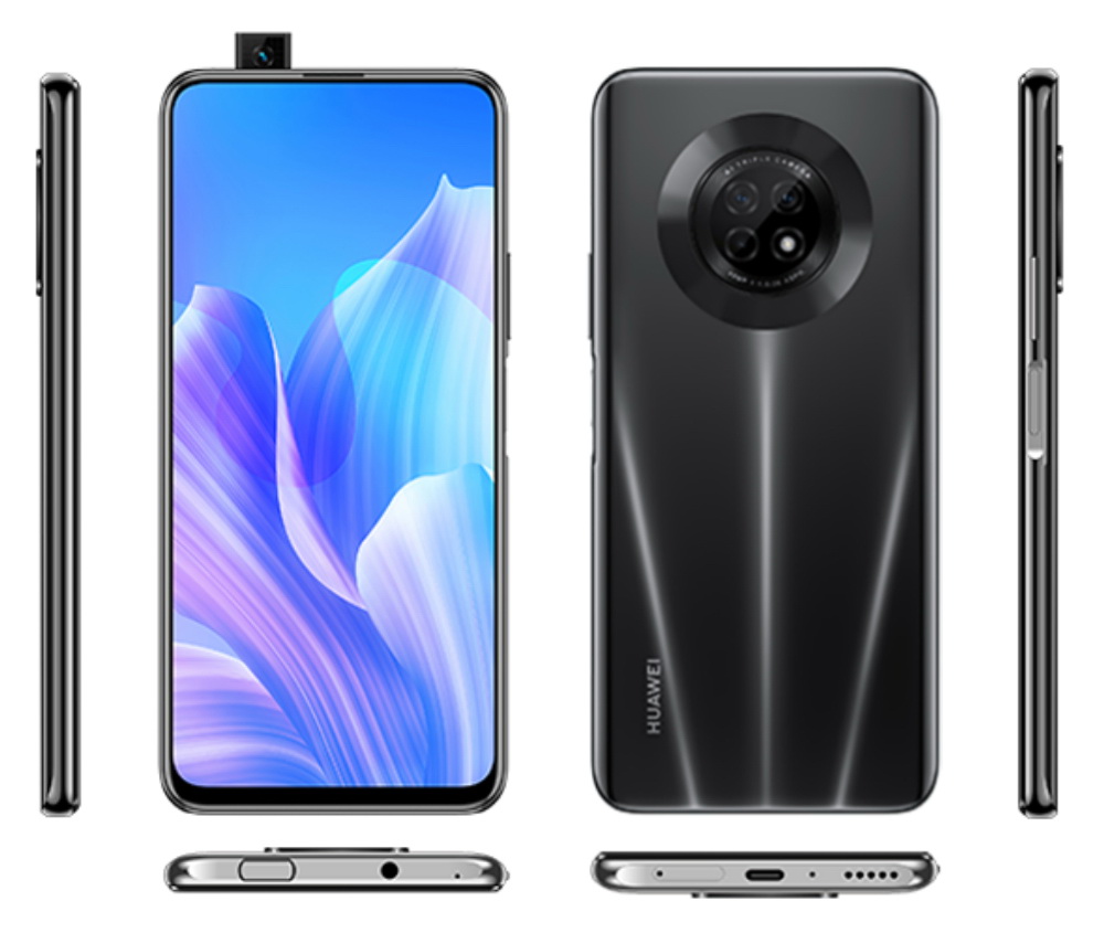 Huawei Mate 40 Lite Е в стиле Mate 30 Pro на всестороннем рендере