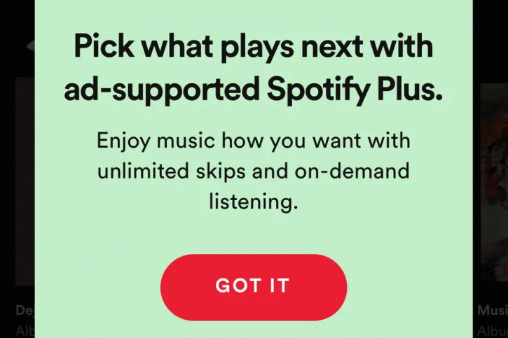 Spotify  -  $1,    