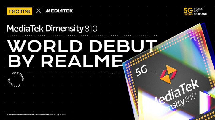 : Realme    MediaTek Dimensity 810  