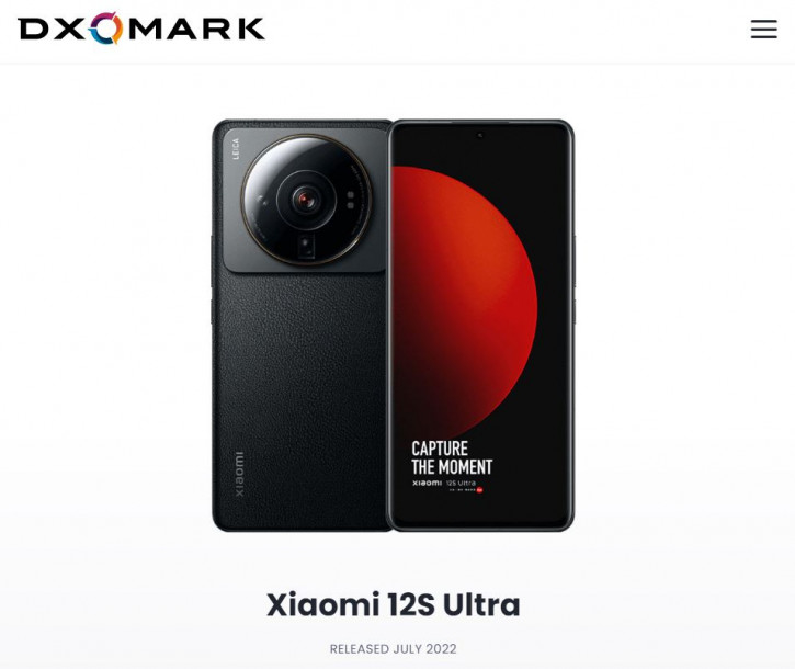  : DxOMark   Xiaomi 12S Ultra