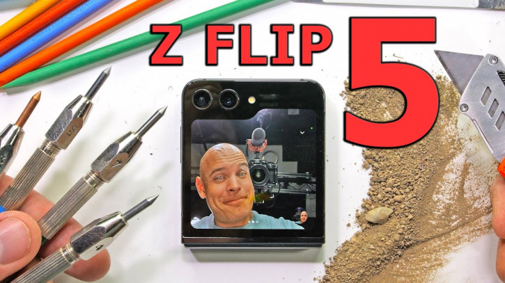 Конкурентам в пример: тесты на прочность Samsung Galaxy Z Flip 5