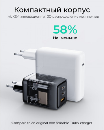Компактные зарядные устройства Aukey уже в М.Видео