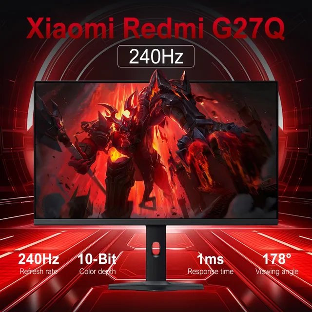 -  240-  Redmi G27Q: QHD    