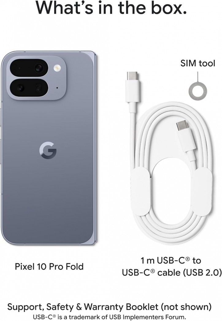 Постеры Google Pixel 10 Pro Fold раскрыли все его фишки