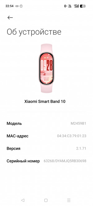  Xiaomi Band 10:  