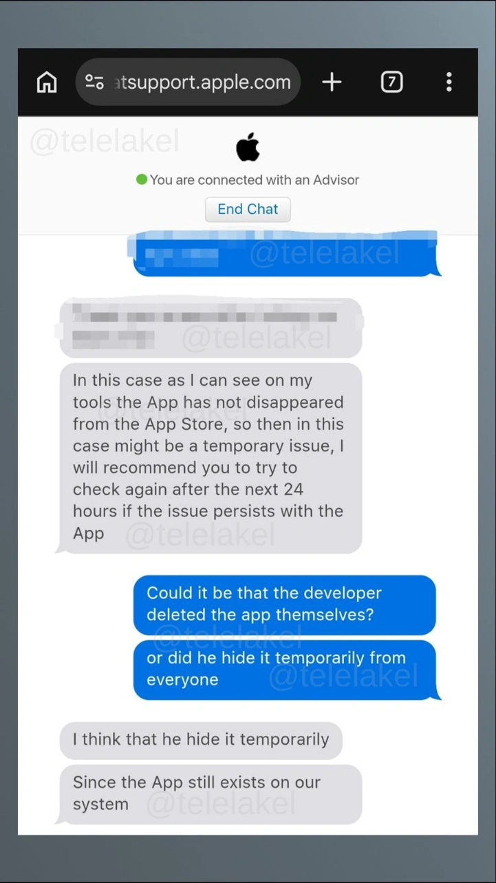 Telegram пропал из App Store и через час вернулся: Apple всё отрицает