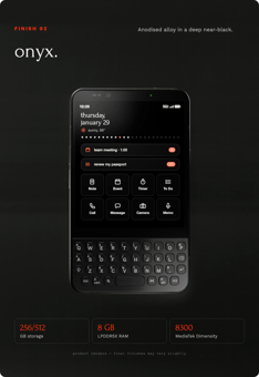 Анонс Minimal Phone 2: мощный смартфон с QWERTY и OLED-экраном