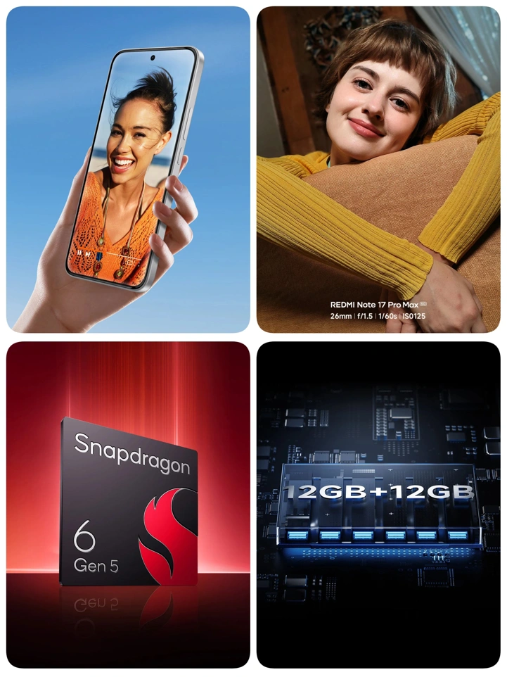 Официальная дата выхода Redmi Note 17 Pro Max и его главные преимущества