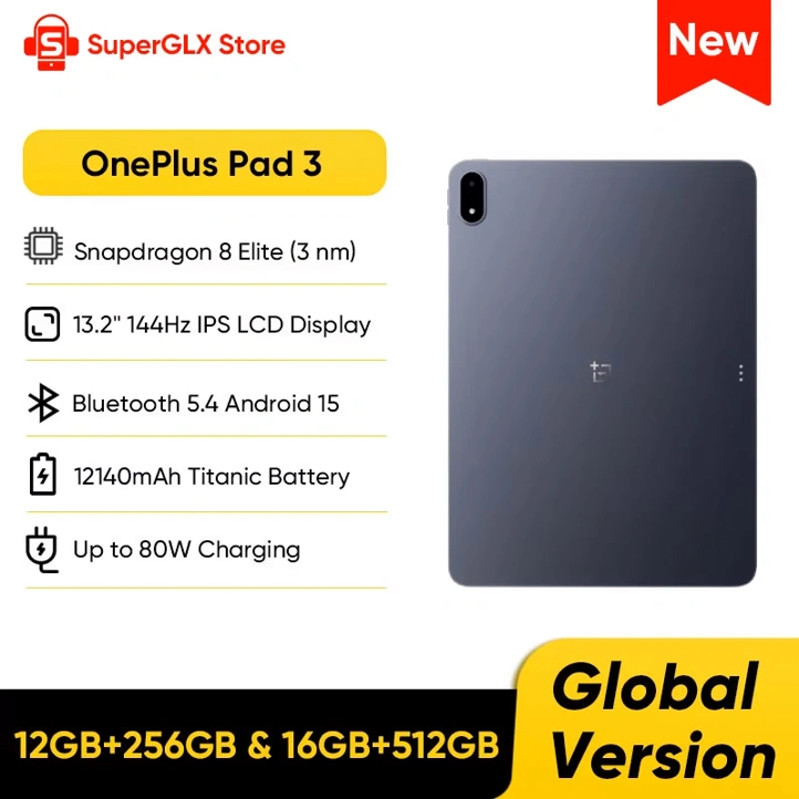 OnePlus Pad 3 временно доступен дешевле 39 000 рублей