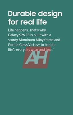 Samsung Galaxy S26 FE полностью раскрыт слитыми промо-материалами