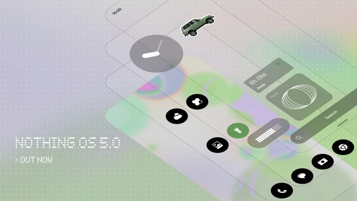 Анонс Nothing OS 5.0 – обновлённый стиль и упор на кастомизацию
