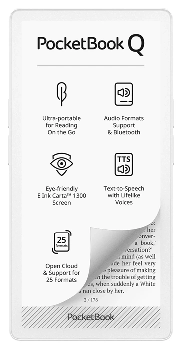 Анонс PocketBook Q: читалка размером со смартфон