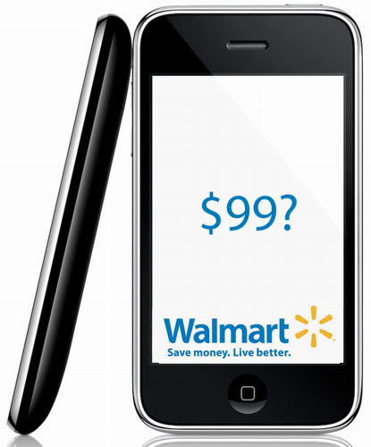 iPhone 3G с 4 Гб памяти будет стоить 99 долларов