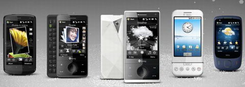 Белый HTC Touch Diamond теперь официально