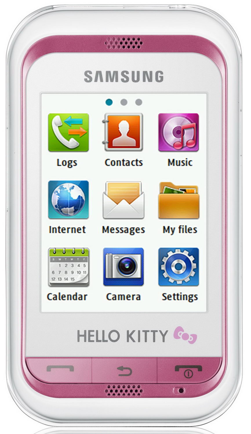 Samsung C3300 Hello Kitty: простой телефон для девочек