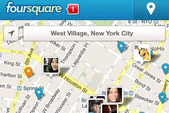 Apple    Foursquare    