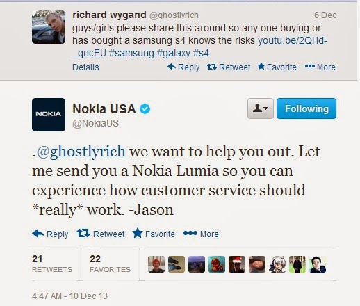 Nokia     Galaxy S4