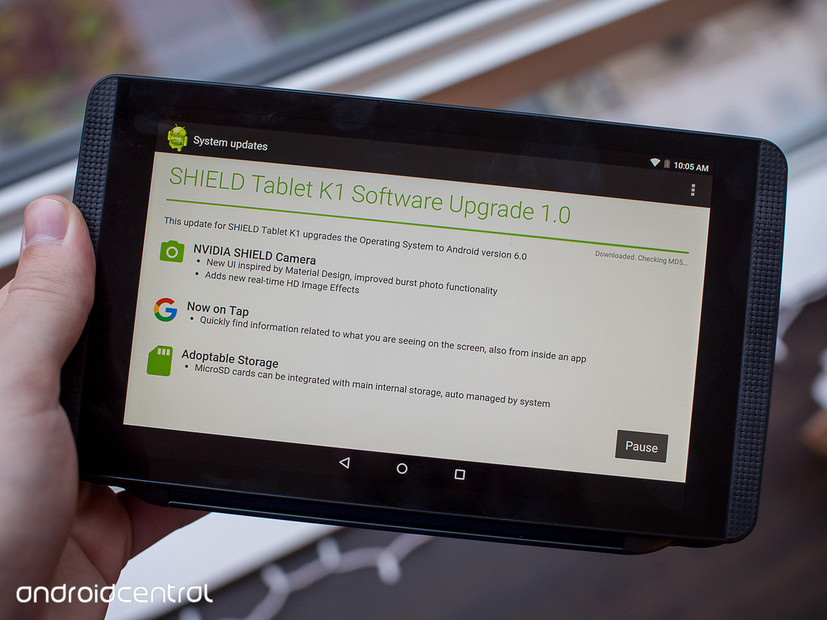 NVIDIA Shield Tablet K1    Android 6.0 Marshmallow
