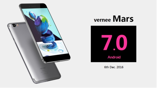 Vernee Mars  MediaTek Helio P10   Android Nougat
