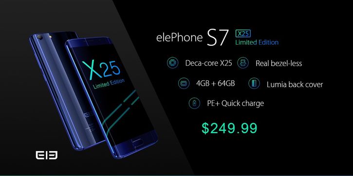 Elephone S7  Helio X20/X25  $199,99  GearBest!