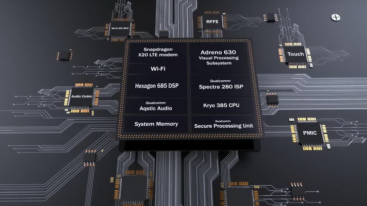  Snapdragon 845   Qualcomm     SPU