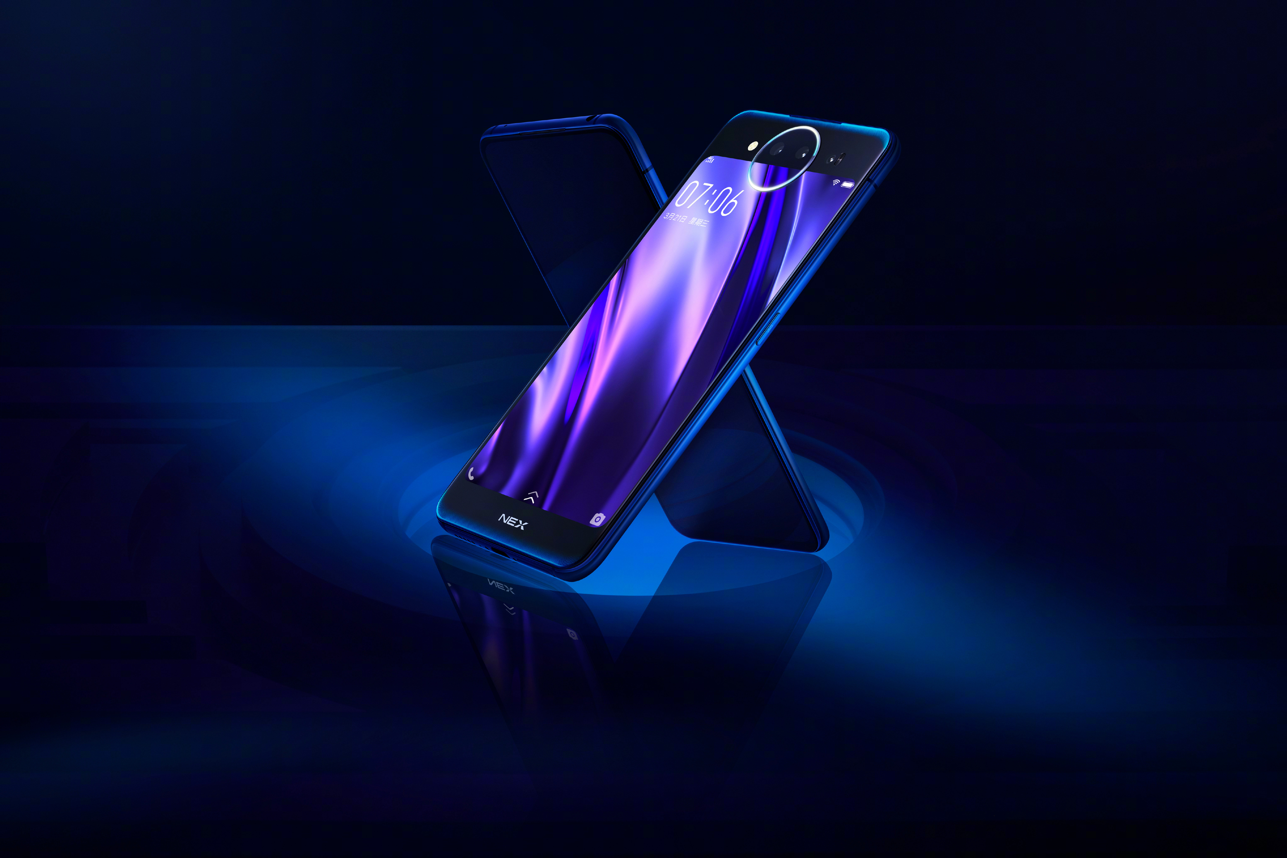 Экрана смартфона 2023. Vivo NEX Dual display Edition. Виво нех 2. Обои vivo NEX. Vivo NEX 2 С двумя экранами.