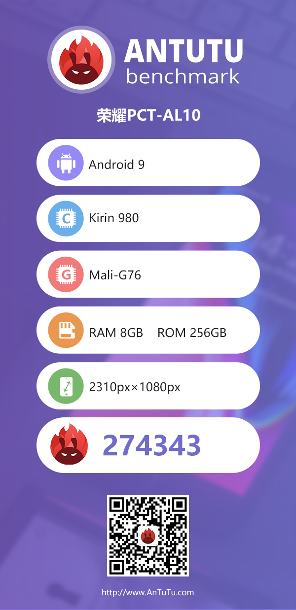 Honor 20  AnTuTu