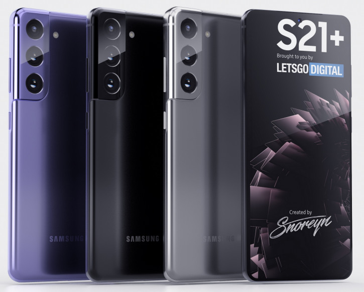 Samsung Galaxy S21, S21+  S21 Ultra:    
