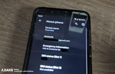 Pixel 5 Pro, Pixel XE  Pixel mini:     