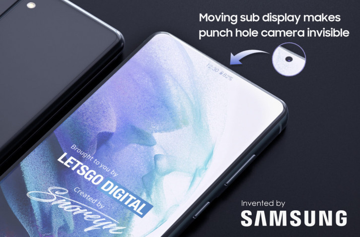 Не теряя качества: Samsung придумала реализацию невидимой фронталки