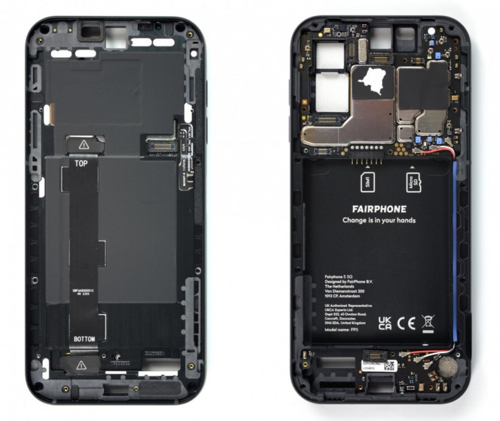 Fairphone 5 получил максимальную оценку от iFixit