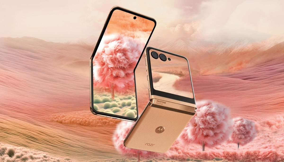 Персиковый Пушок: Motorola Razr 40 Ultra и Edge 40 Neo в «цвете года»