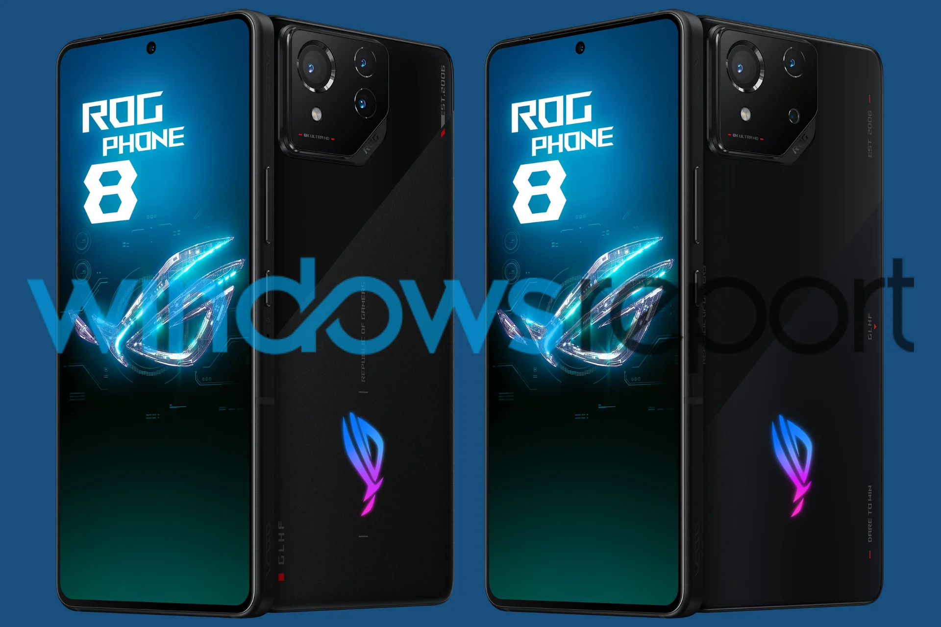 неАнонс ASUS ROG Phone 8 и 8 Pro – большой слив параметров и фото
