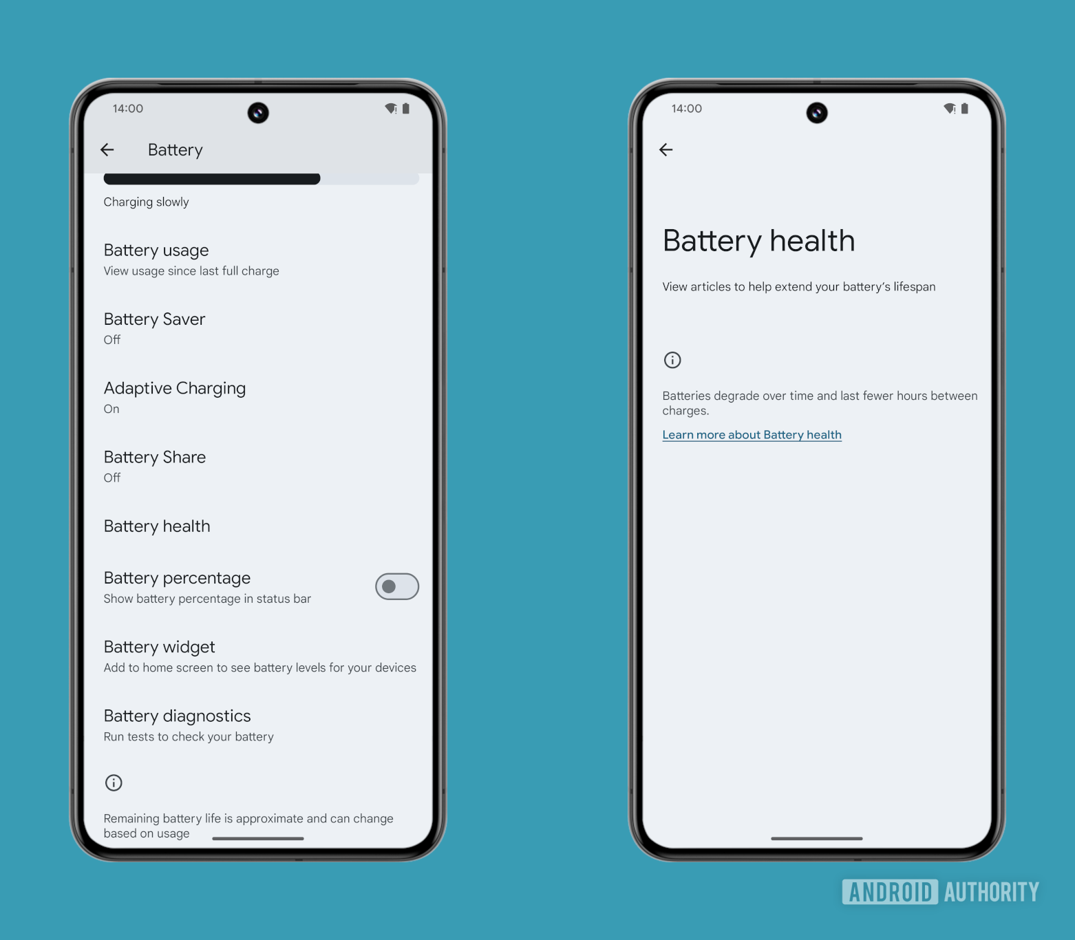 Google создаёт для Android функцию определения здоровья батареи