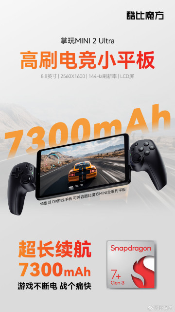 Alldocube PalmPlay mini 2 Ultra:  Legion Y700,  ?