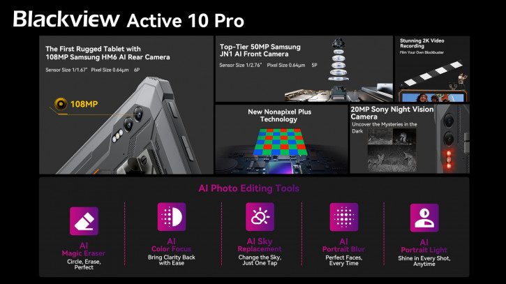 Blackview Active 10 Pro -    30 000   Harman
