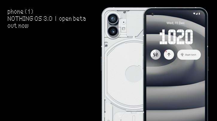 Nothing Phone (1) получил бета-версию OS 3.0